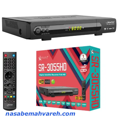 رسیور استارست 3035 و 10 بیت رنگ